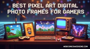 Best Pixel Art Digital Photo Frames for Gamers