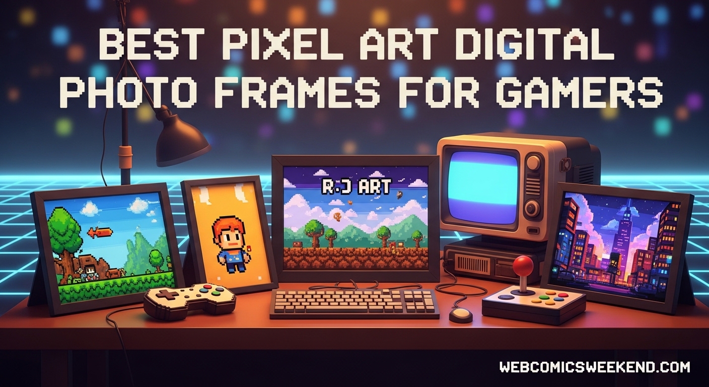 Best Pixel Art Digital Photo Frames for Gamers
