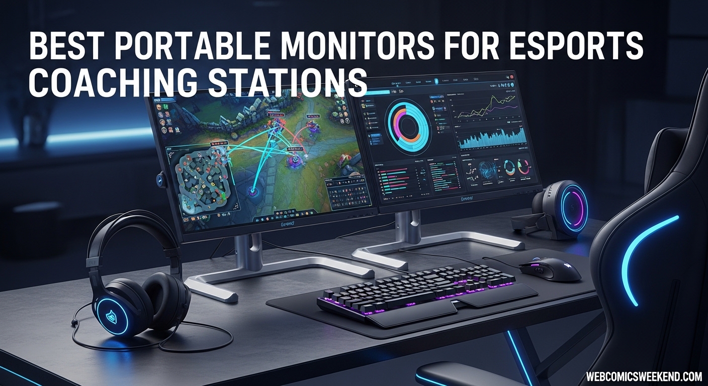 Best Portable Monitors for Esports Coaching Stations