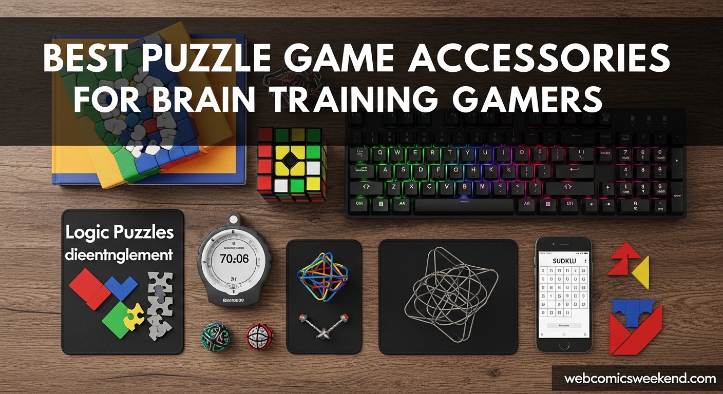 Best Puzzle Game Accessories for Brain Training Gamers