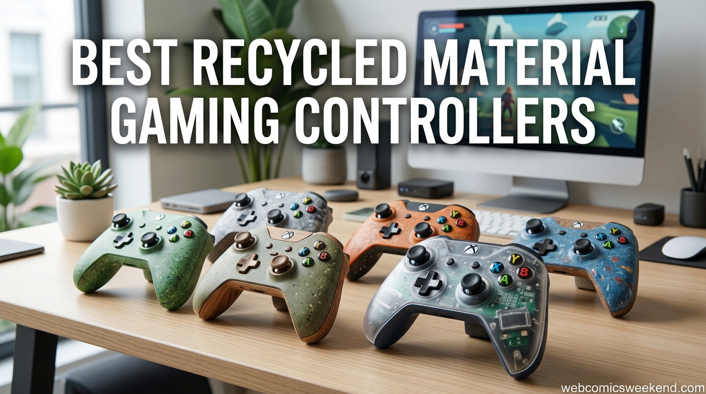 Best Recycled Material Gaming Controllers