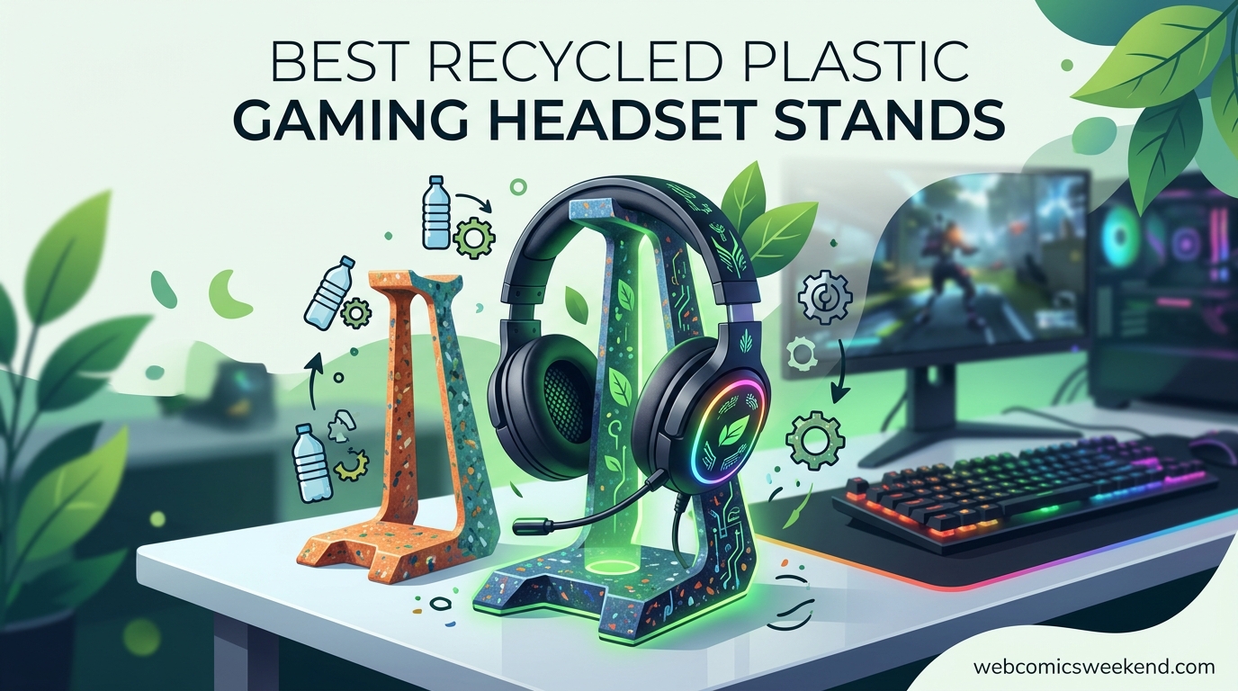 Best Recycled Plastic Gaming Headset Stands