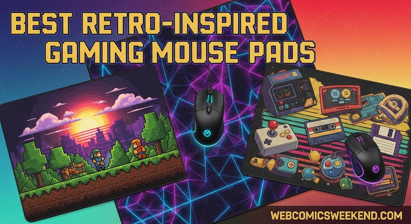 Best Retro-Inspired Gaming Mouse Pads