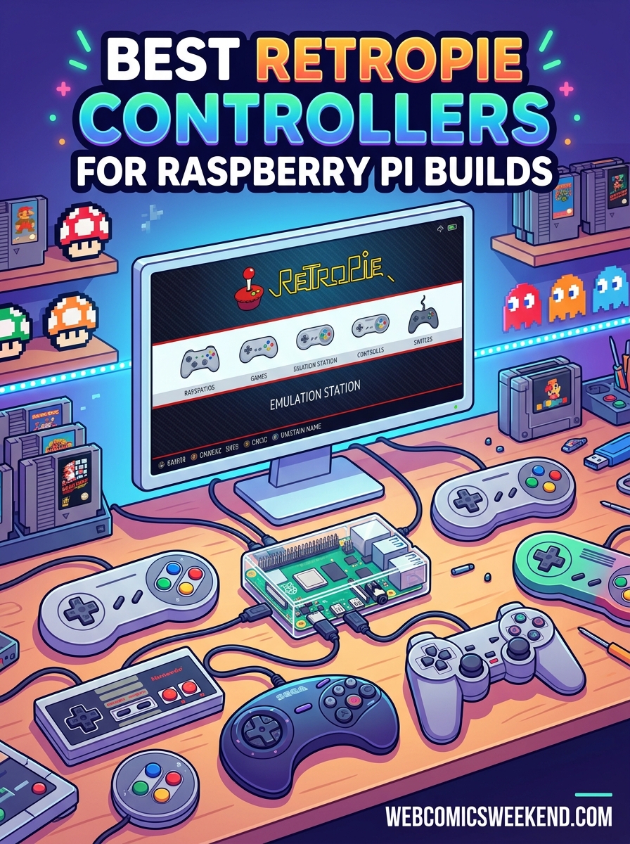 Best RetroPie Controllers for Raspberry Pi Builds