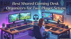 Best Shared Gaming Desk Organizers for Two-Player Setups