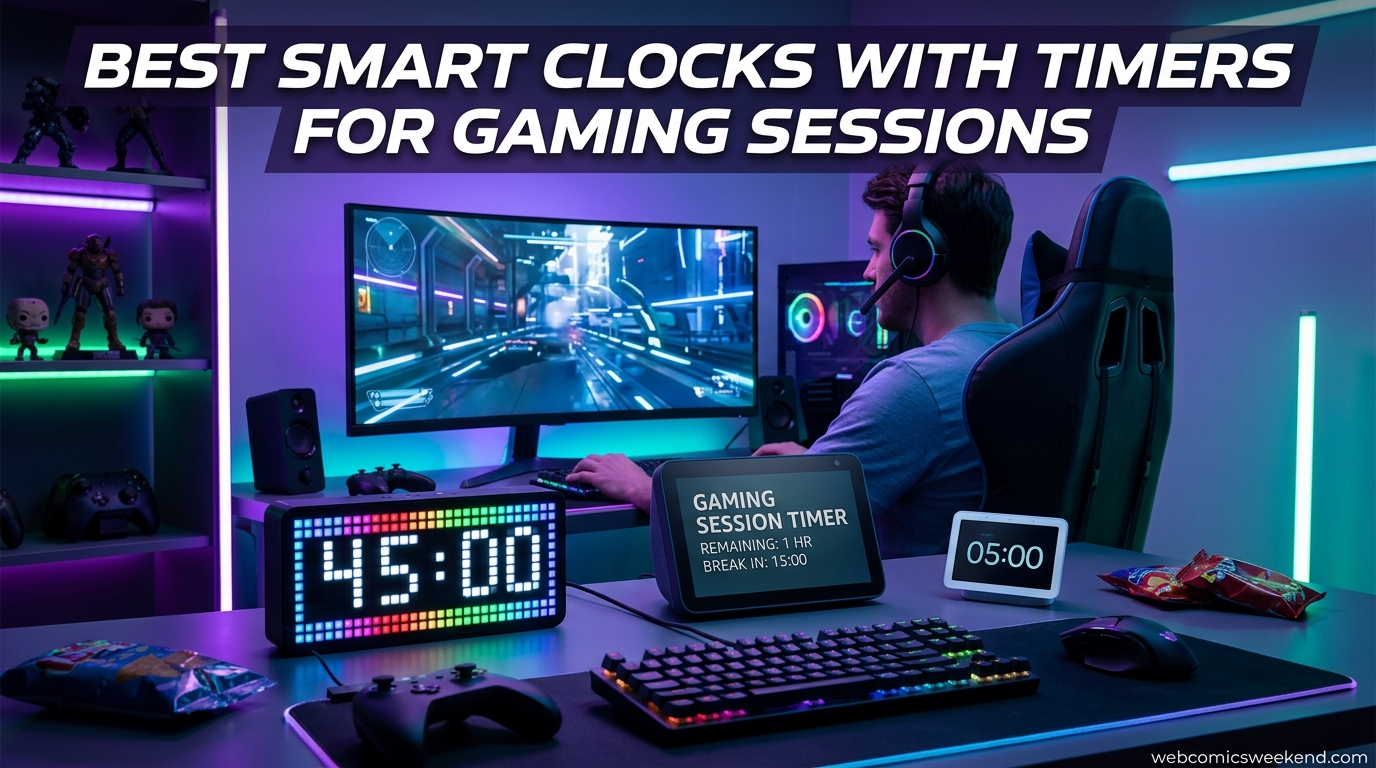Best Smart Clocks with Timers for Gaming Sessions
