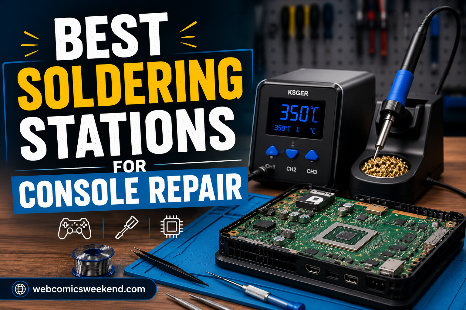 Best Soldering Stations for Console Repair