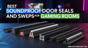 Best Soundproof Door Seals and Sweeps for Gaming Rooms