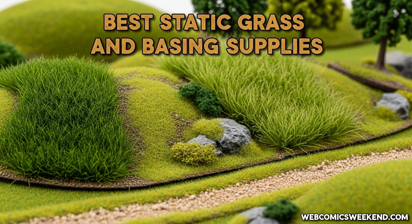 Best Static Grass and Basing Supplies