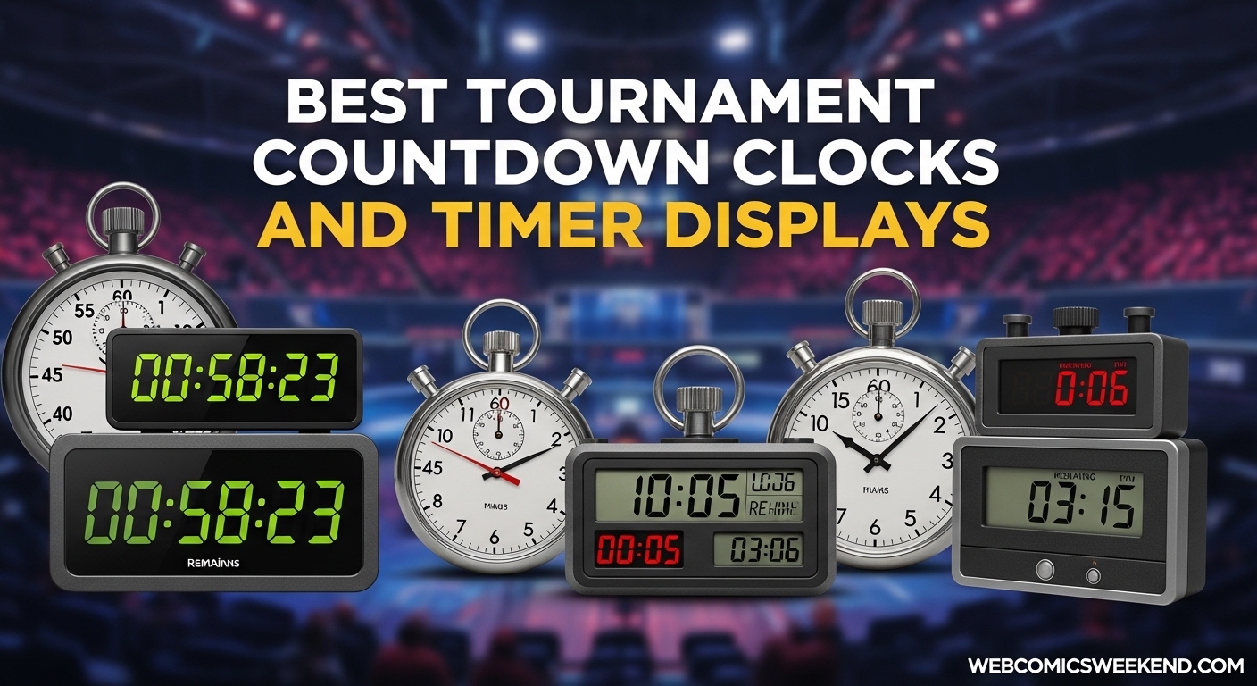 Best Tournament Countdown Clocks and Timer Displays