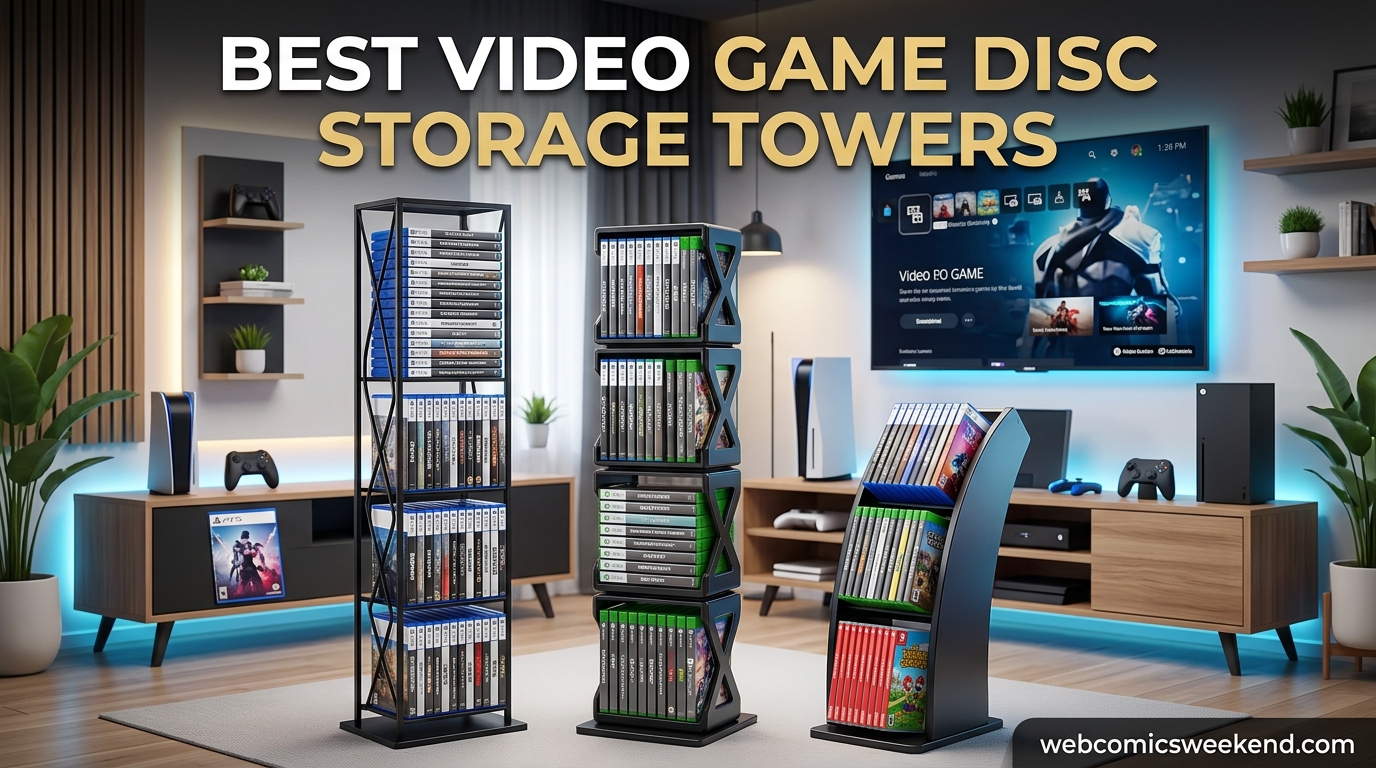 Best Video Game Disc Storage Towers