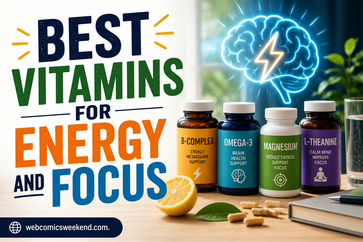 Best Vitamins for Energy and Focus