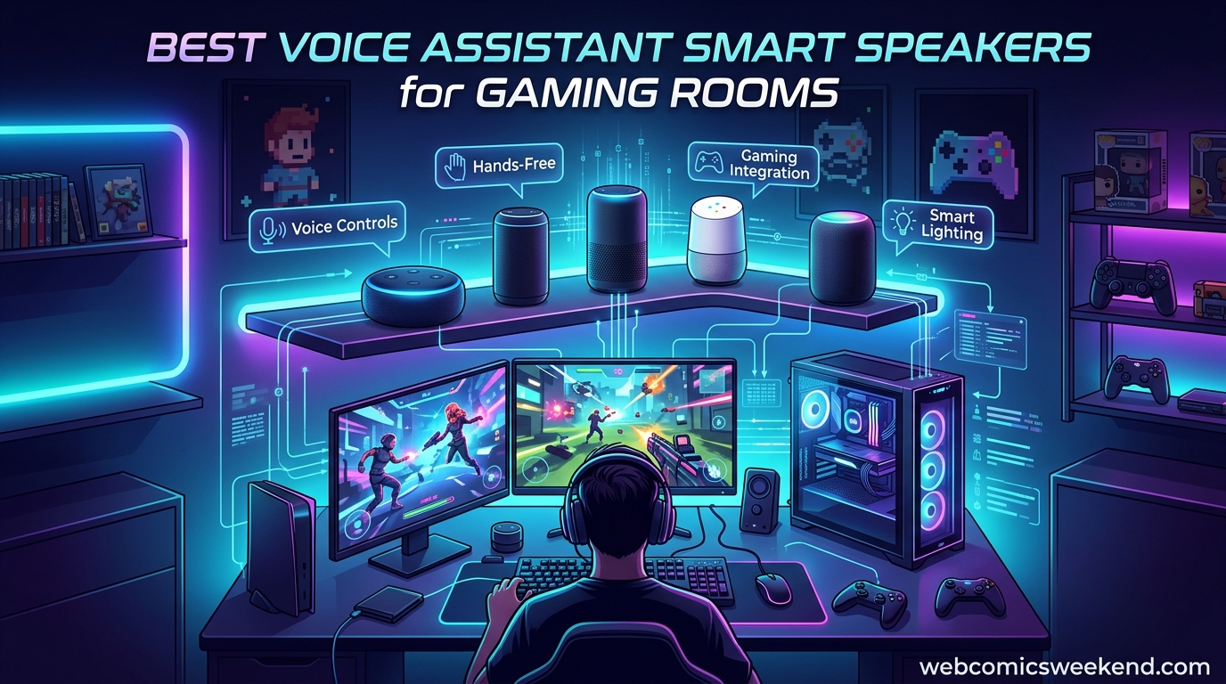Best Voice Assistant Smart Speakers for Gaming Rooms