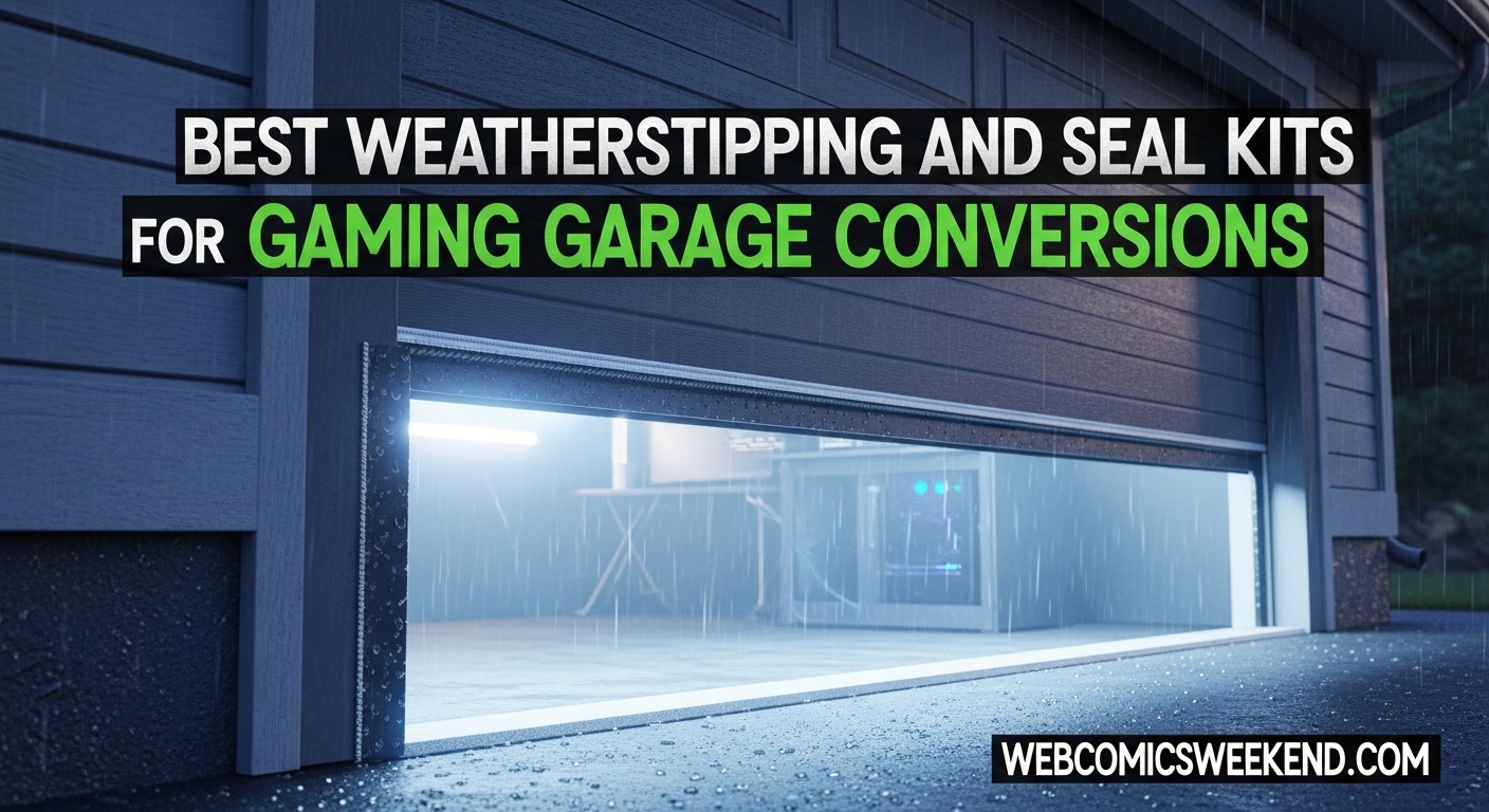 Best Weatherstripping and Seal Kits for Gaming Garage Conversions