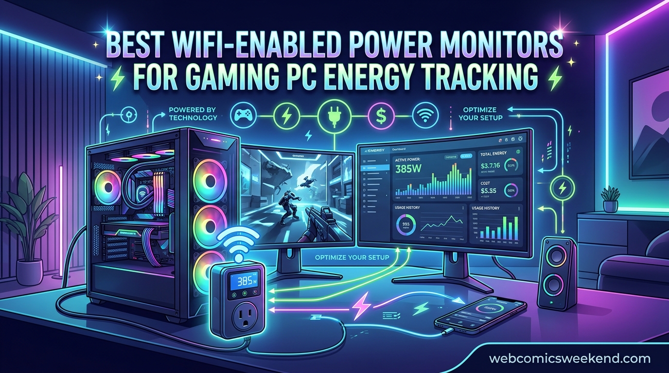 Best WiFi-Enabled Power Monitors for Gaming PC Energy Tracking