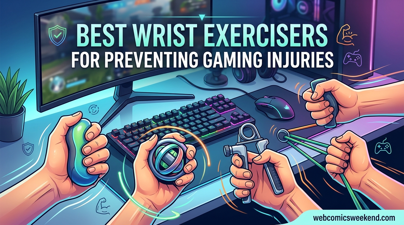 Best Wrist Exercisers for Preventing Gaming Injuries