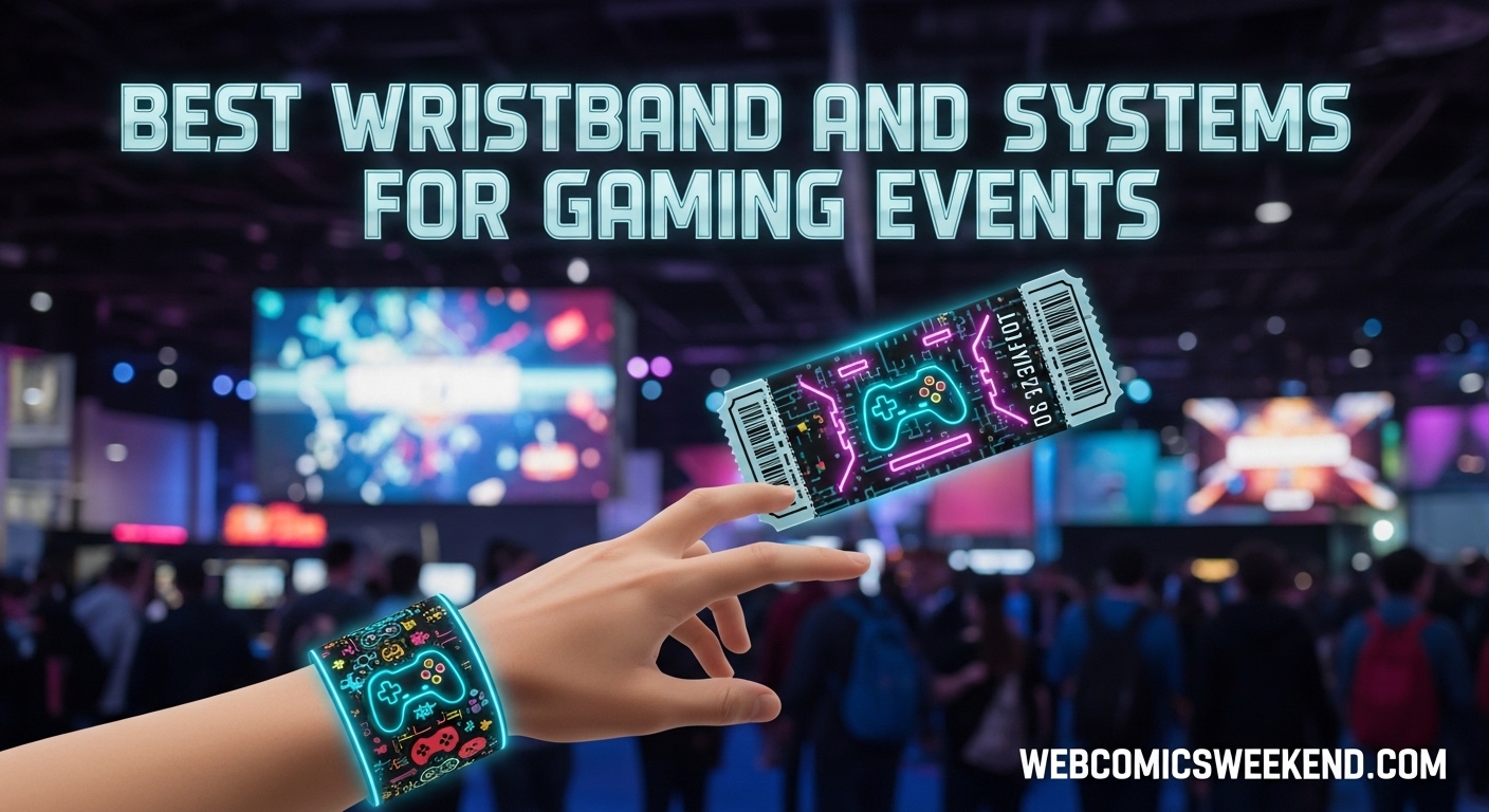Best Wristband and Ticket Systems for Gaming Events