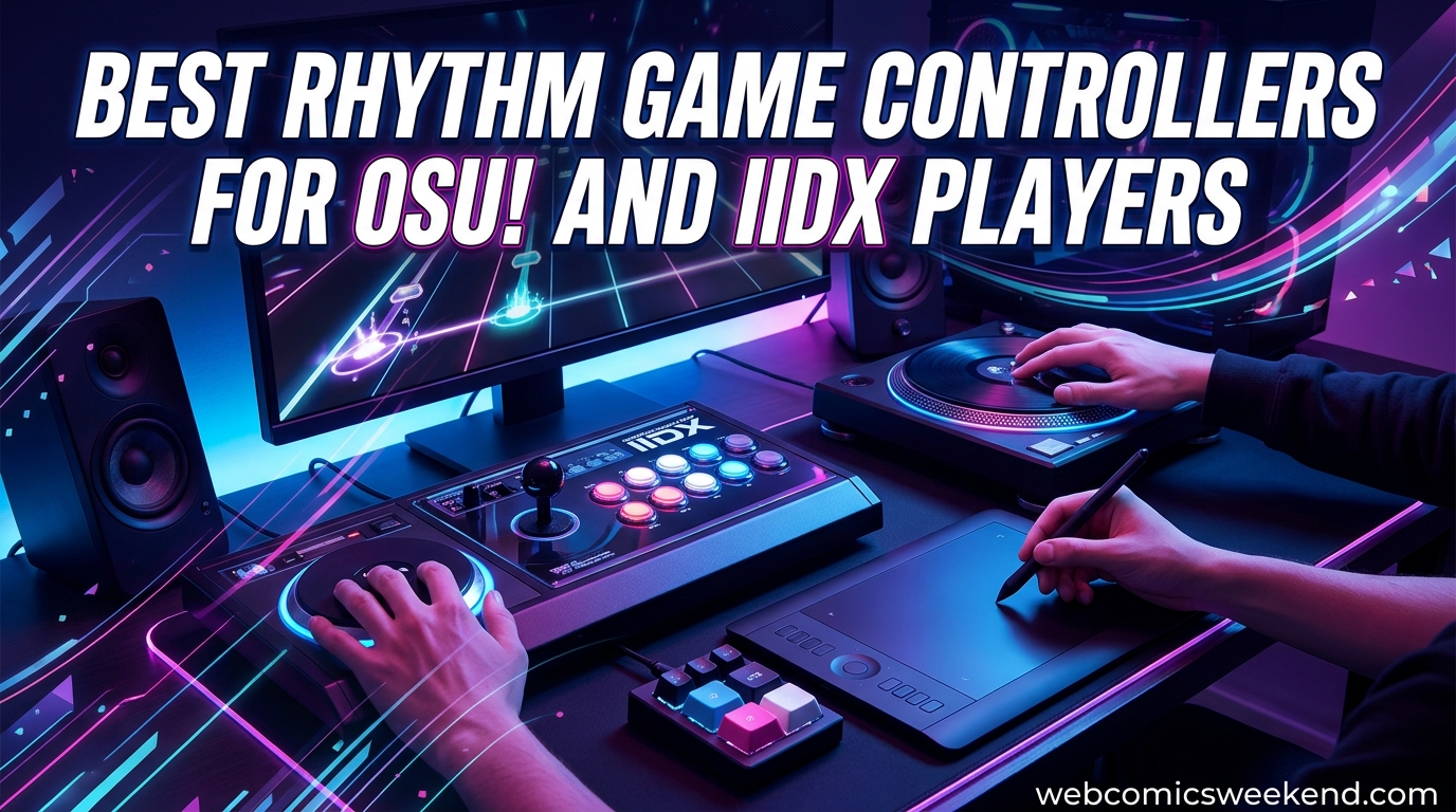 Best Rhythm Game Controllers for osu! and IIDX Players
