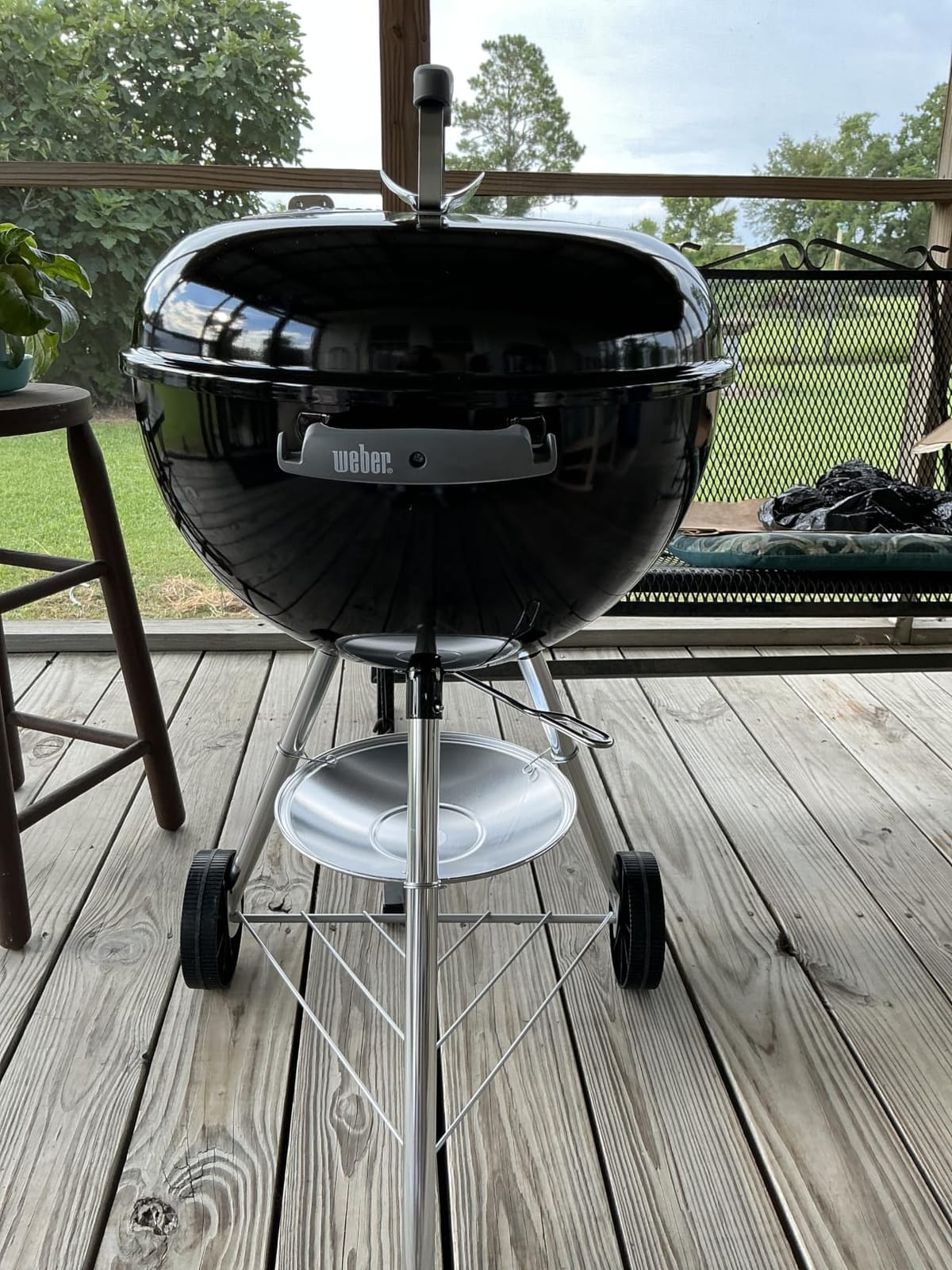 Weber® Original Kettle Charcoal Grill, 18-Inch, Black customer photo 1