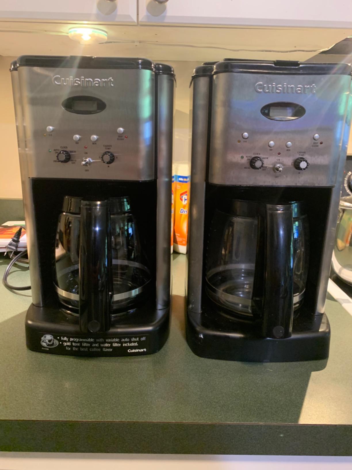 Cuisinart DCC-1200P1 Brew Central 12-Cup Programmable Coffeemaker Coffee Maker, Carafe, Brushed Chrome customer photo 2