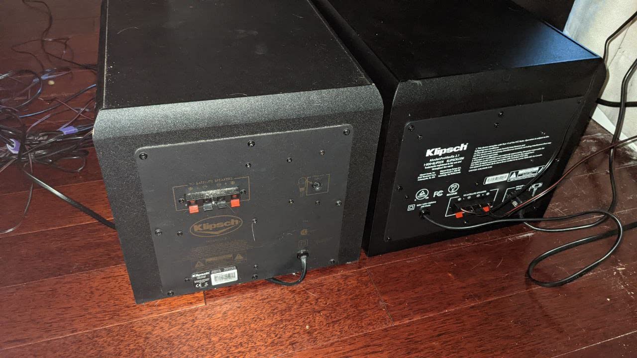 Klipsch ProMedia 2.1 THX Certified Computer Speaker System (Black) customer photo 2