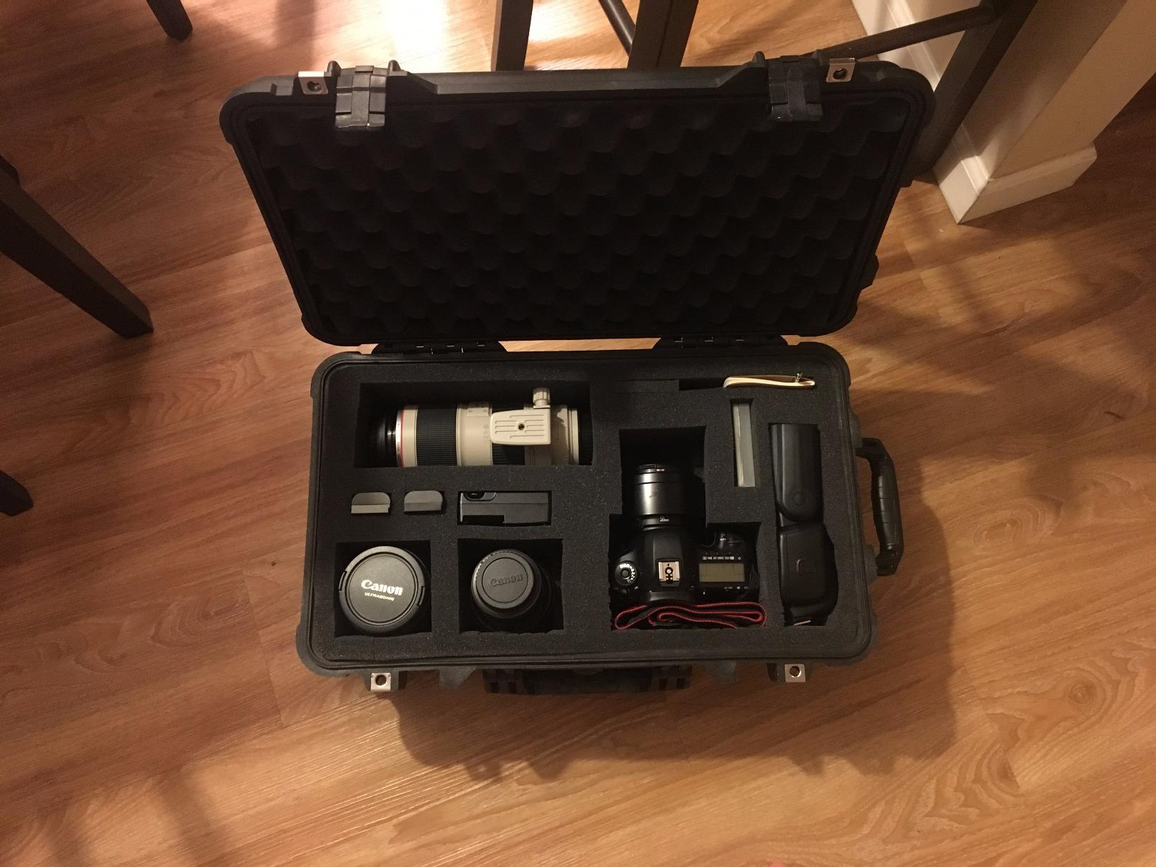Pelican 1510 Case with Foam (Black) | Multi-purpose hard shell case for camera, equipment, gear and pistol customer photo 2