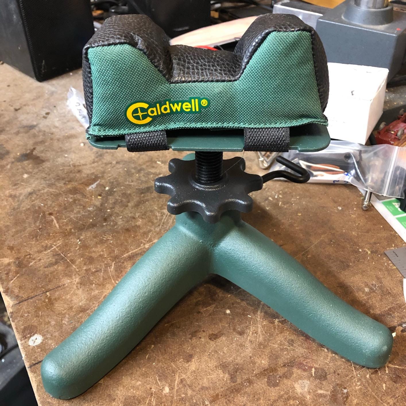 Caldwell The Rock JR Benchtop Shooting Rest, Compact 3-Point Frame customer photo 1