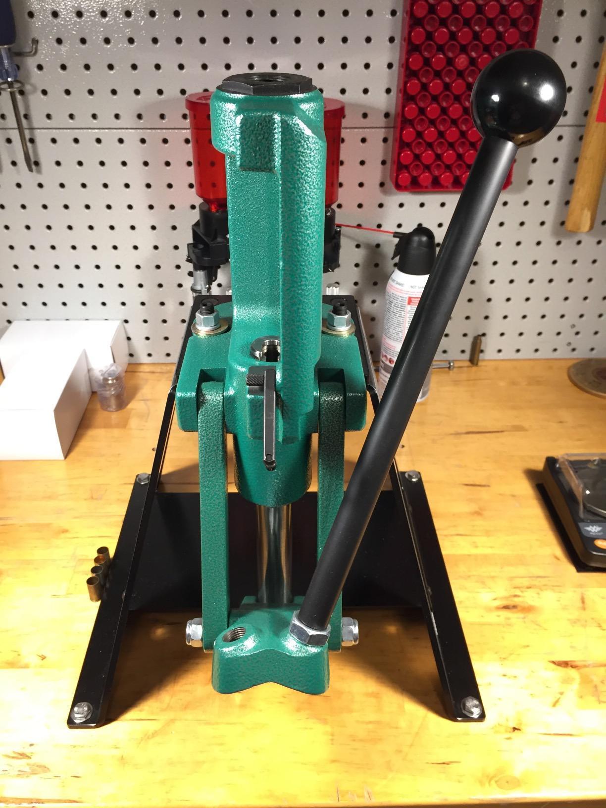 RCBS Rock Chucker Supreme Single Stage Reloading Press - Cast Iron - Green customer photo 1