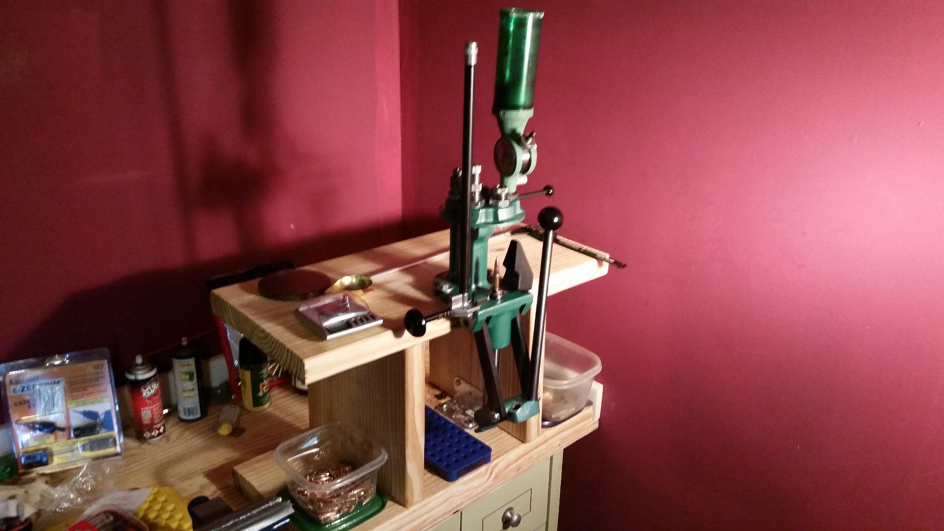 RCBS Turret Press - Cast Iron Reloading Press - Green customer photo 2