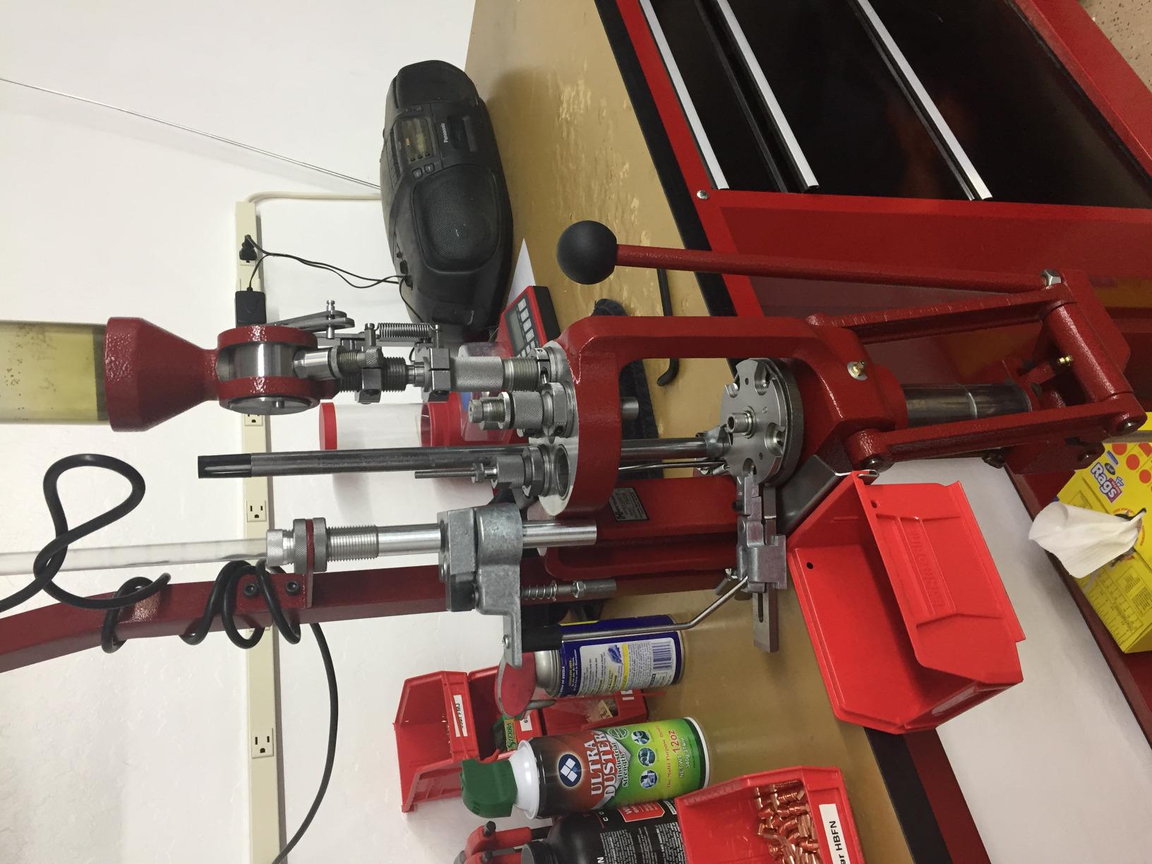 Hornady Lock-N-Load AP Press Loader - Ammunition Reloading Press with Quick Change Lock-N-Load Bushing System, EZ-JECT System and Powder Measure - Item 095100 customer photo 2