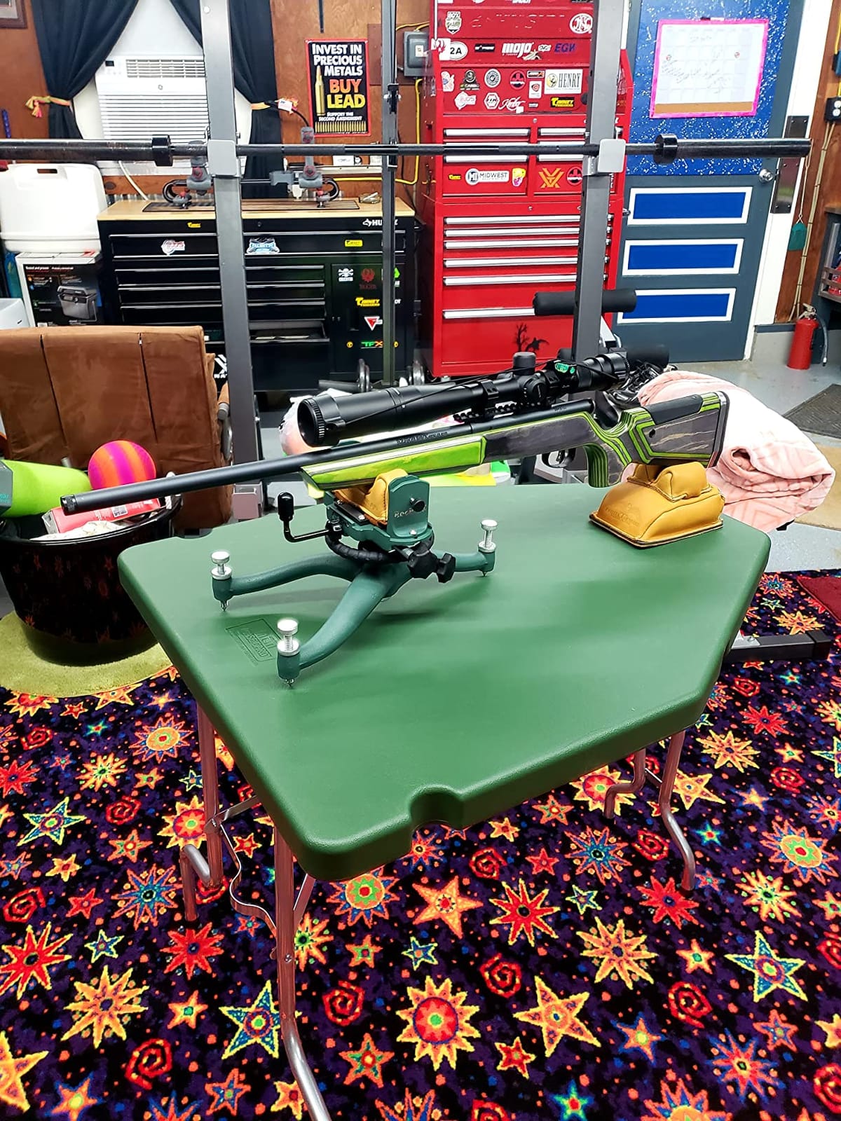 Caldwell Rock BR Benchtop Shooting Rest, 3-Point Frame customer photo 2