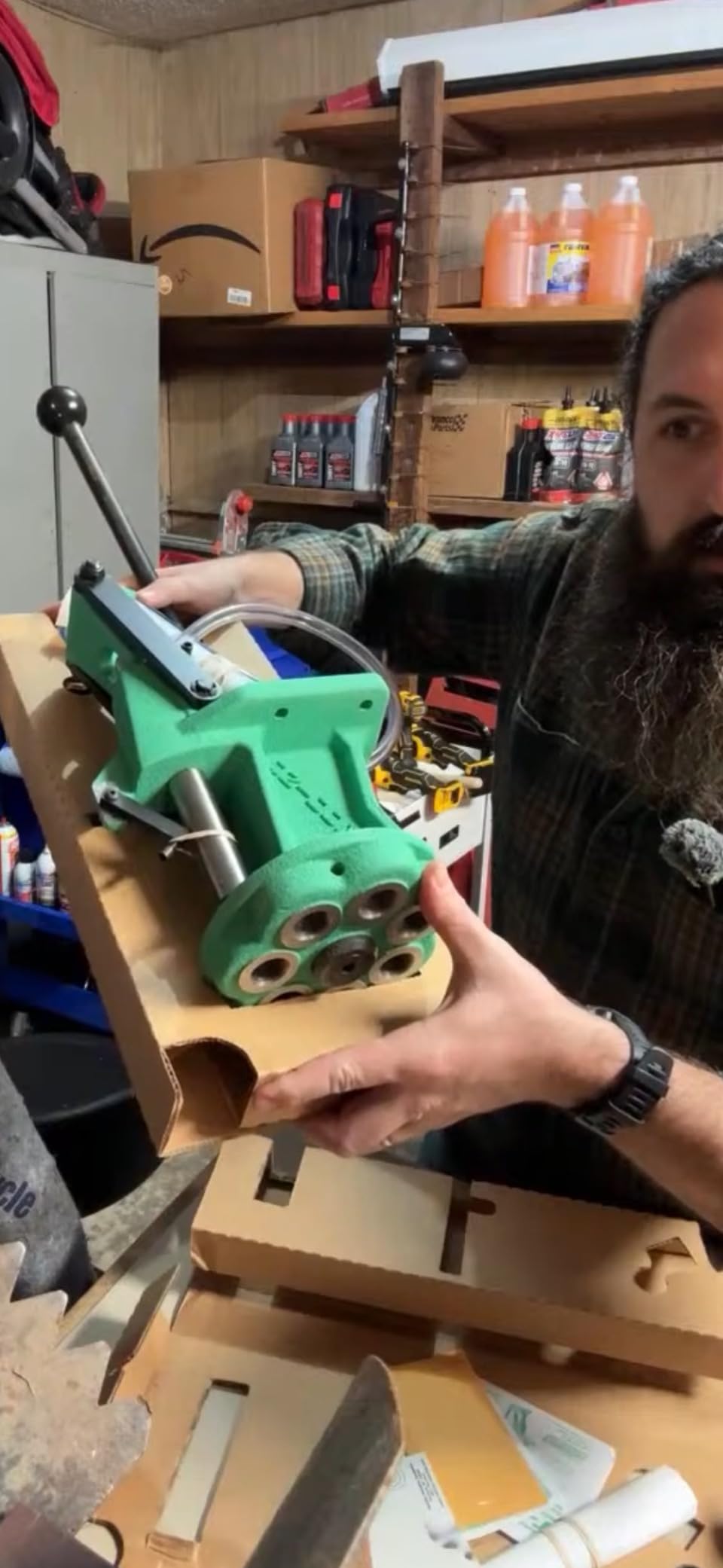 Redding Reloading T-7 Turret Reloading Press, Green, 67000 customer photo 1