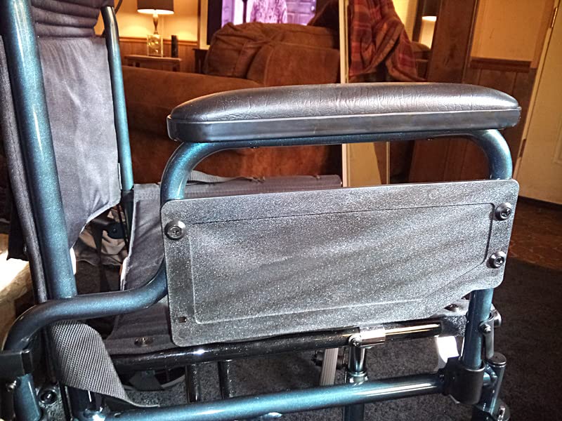 NOVA Heavy Duty Bariatric Transport Chair with 400 lb. Weight Capacity, 22