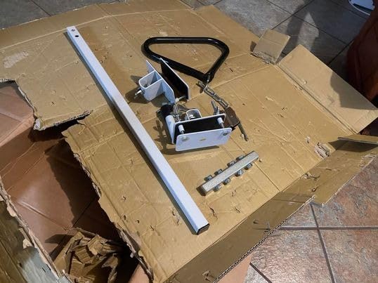 Lumex 2800GA Versa-Helper Trapeze Bar for Bed Mobility, Gray, Medical Assist Handle, Optional 2840GA Floor Stand (Sold Separately) customer photo 1