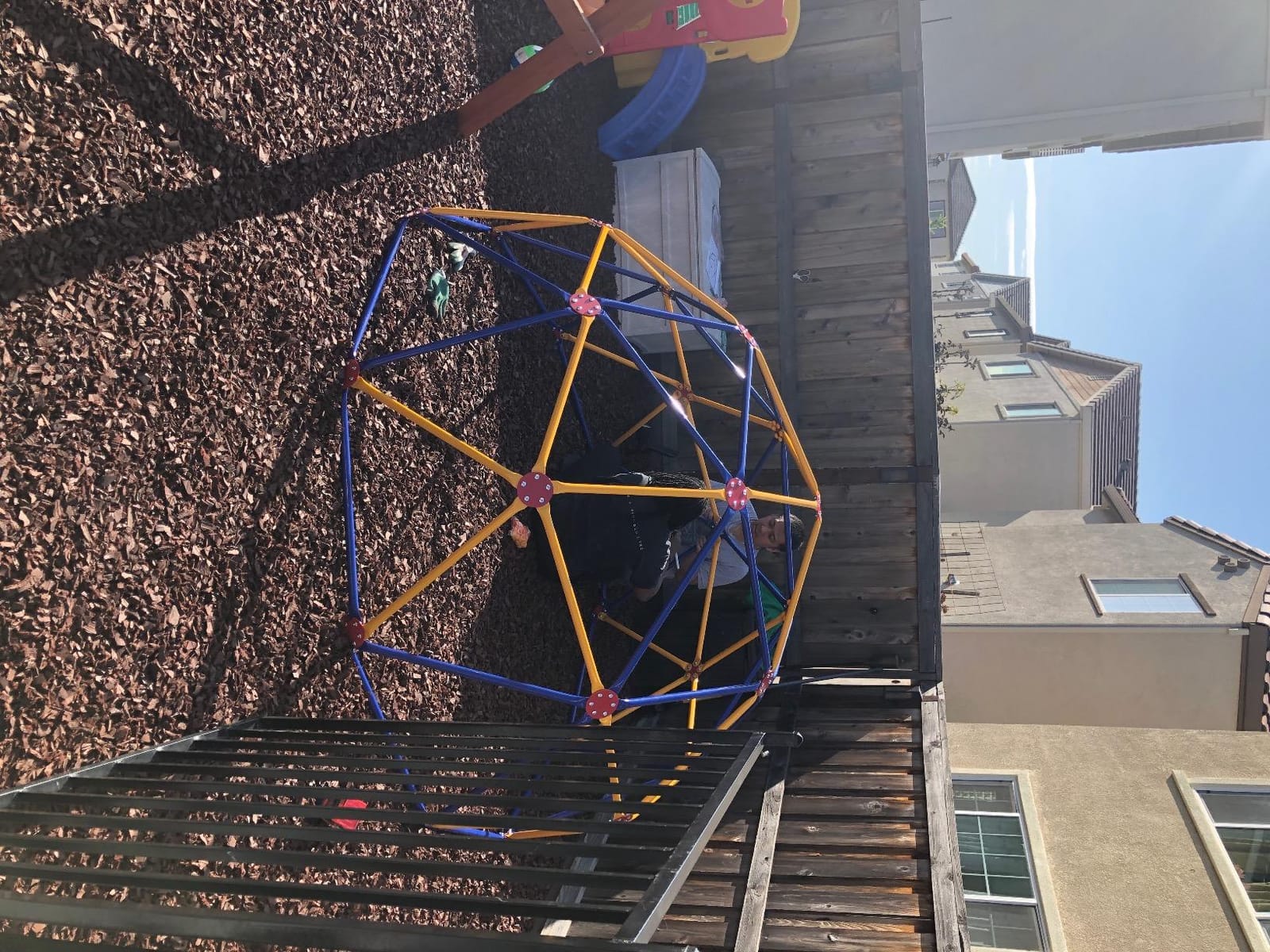 EASY OUTDOOR Space Dome Climber, Kids Outdoor Play Equipment, Kids Climbing Toys, UV Resistant Steel, Multi-Color, 1000 lbs Capacity GD-810 customer photo 1