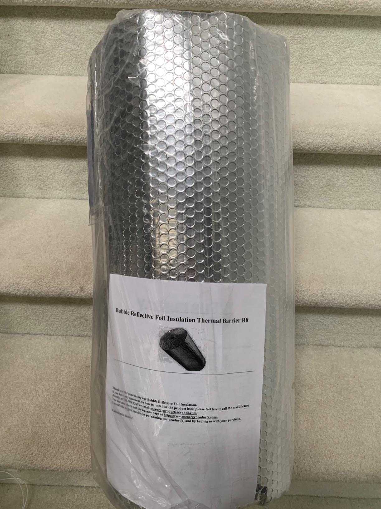 Reflectix BP24025 24-Inch by 25-Feet Bubble Pack Insulation, 1-Unit customer photo 1