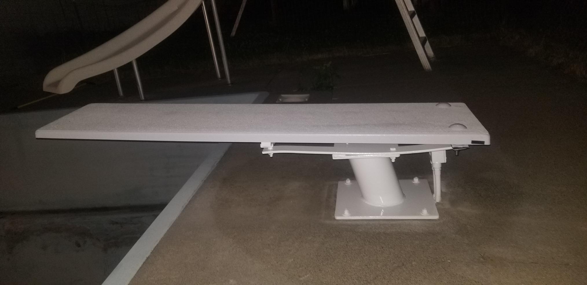 S.R. Smith 66-209-596S2 Frontier III Replacement Diving Board, 6-Feet, Radiant White customer photo 2