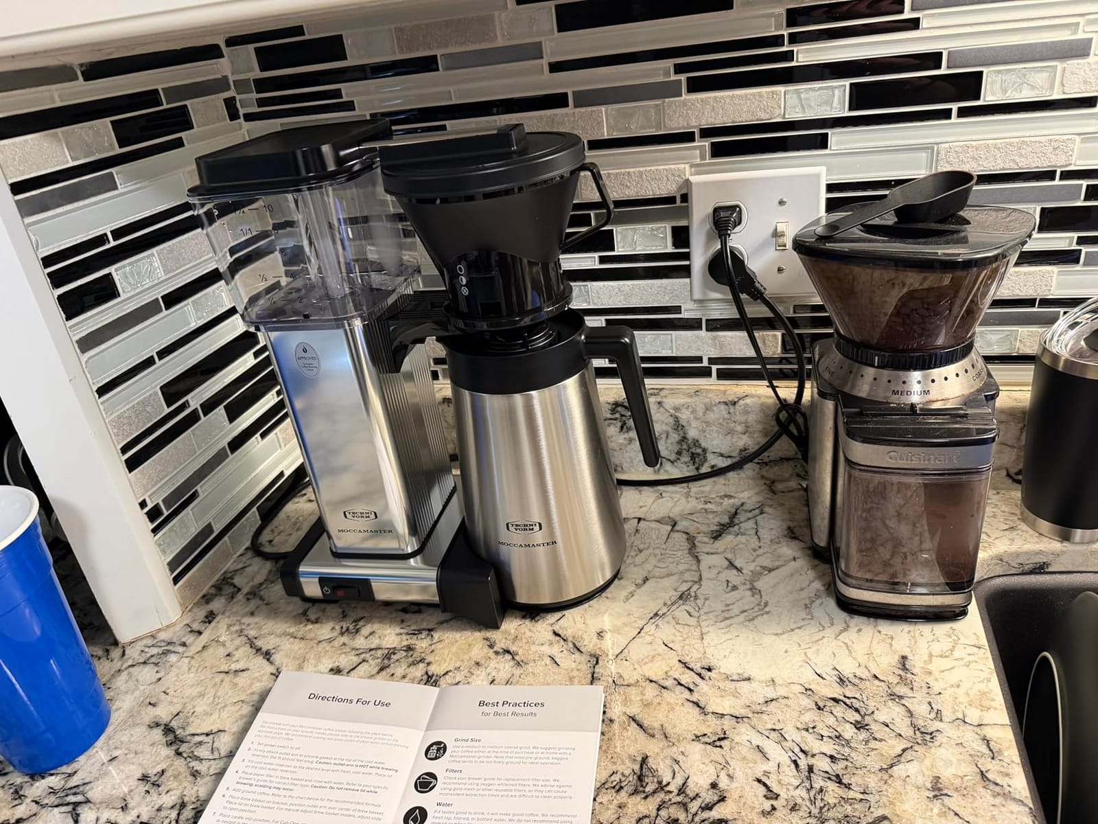 Technivorm Moccamaster 79112 KBT Coffee Brewer, 40 oz, Polished Silver customer photo 1