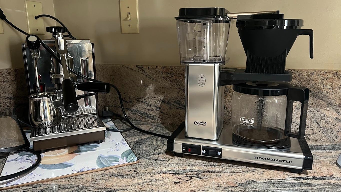 Technivorm Moccamaster 79112 KBT Coffee Brewer, 40 oz, Polished Silver customer photo 2