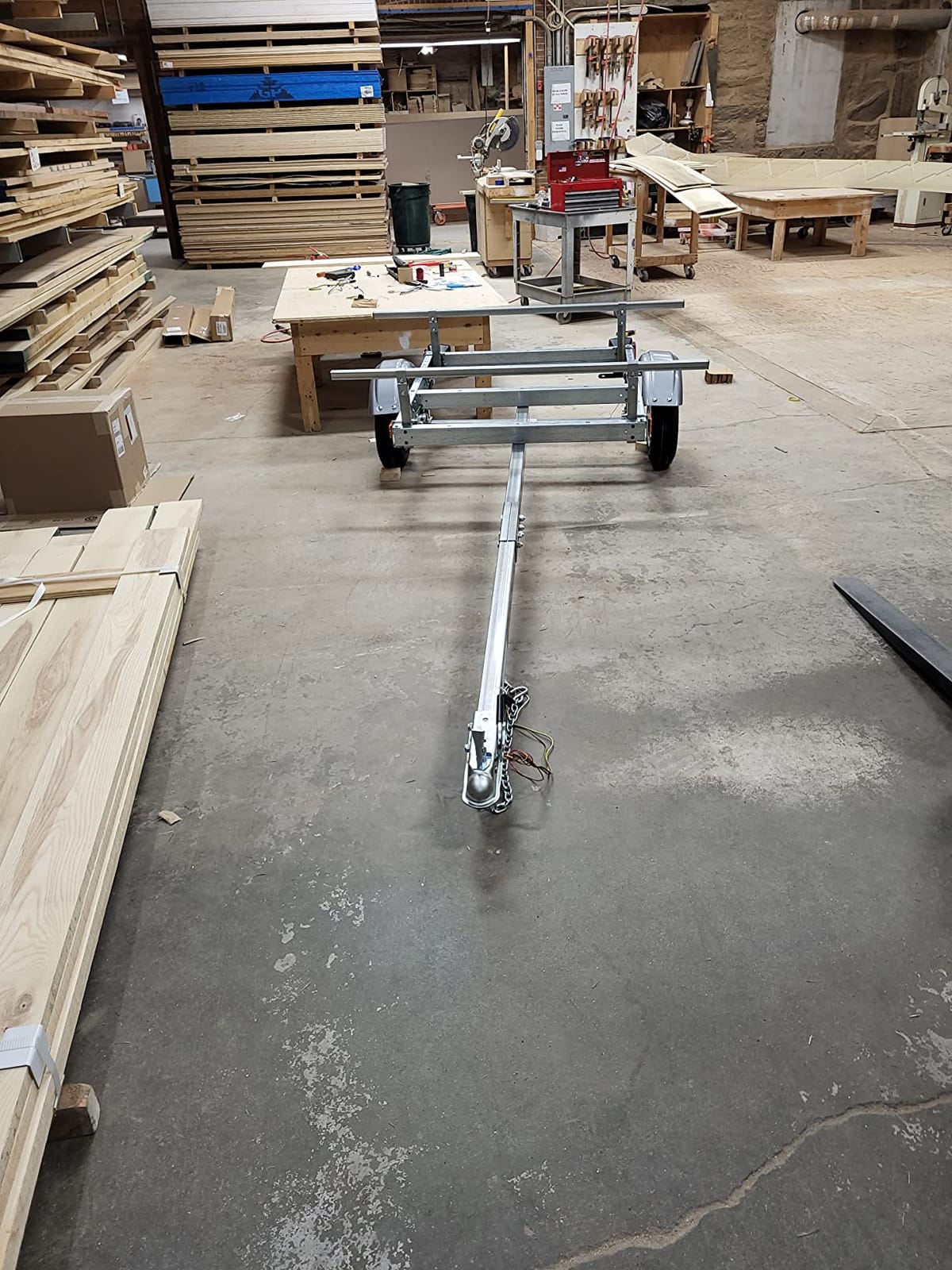 Malone MPG585 EcoLight Kayak Trailer | 14' / 400 lbs Capacity | Fully Submersible | Marine Grade Galvanized Steel Construction customer photo 2