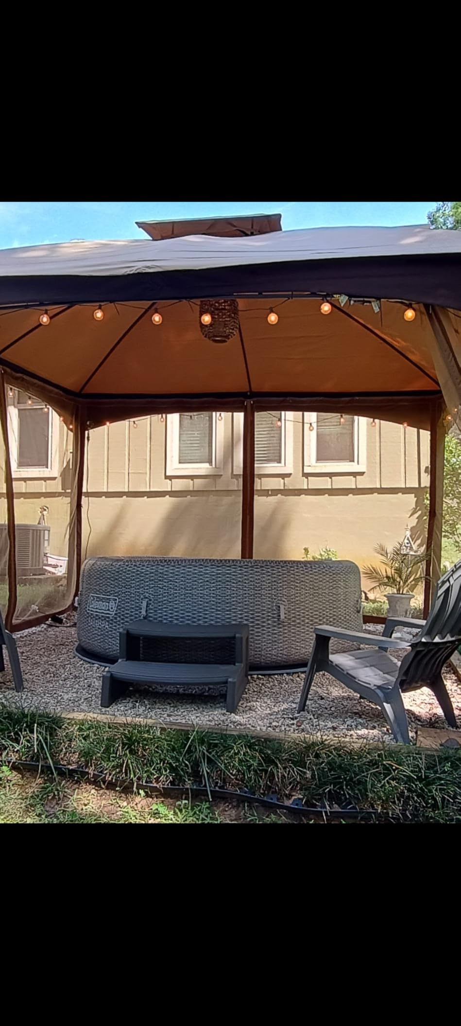 Confer Plastics Resin Multi Purpose Outdoor Non Slip Portable Spa and Hot Tub Handi-Step (Portobello) customer photo 1