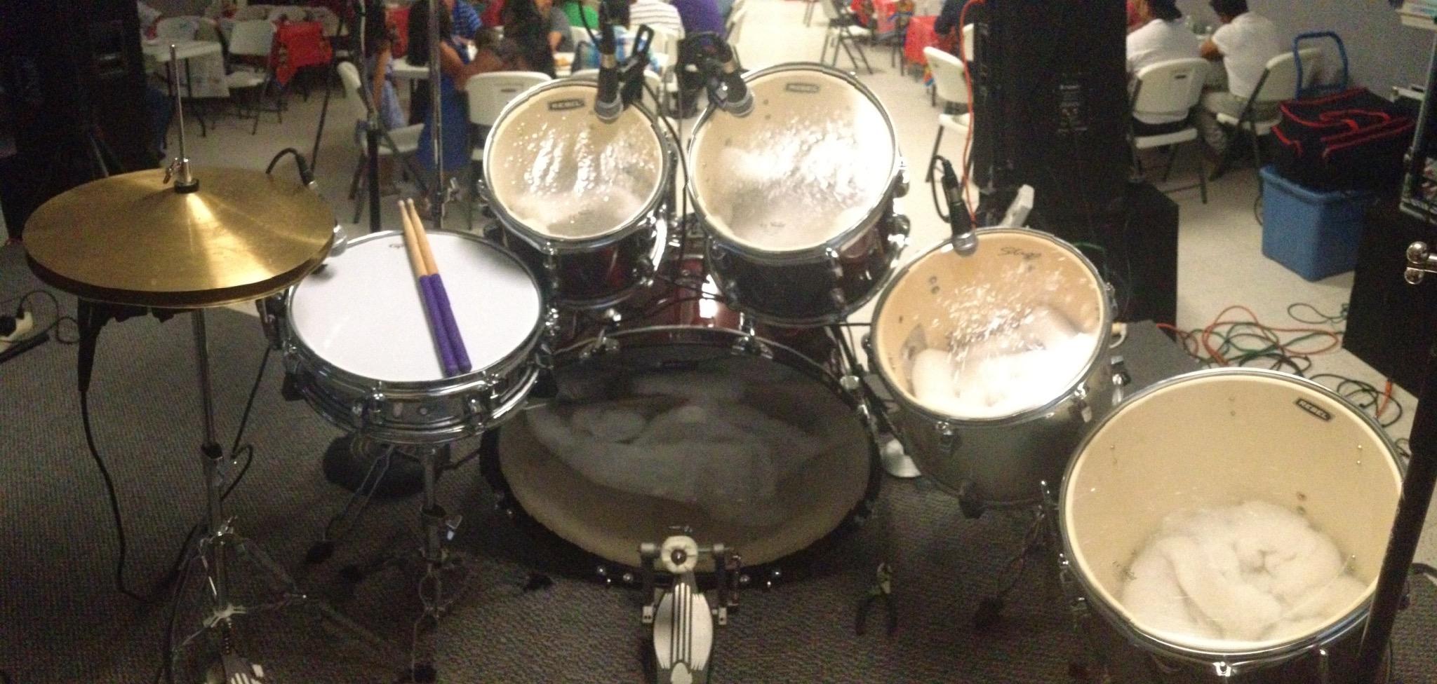 Pyle 7-Piece Wired Dynamic Kit - Kick Bass, Tom/Snare & Cymbals Microphone Set - Complete with Thread Clip, Inserts, Mics Holder & Case customer photo 1