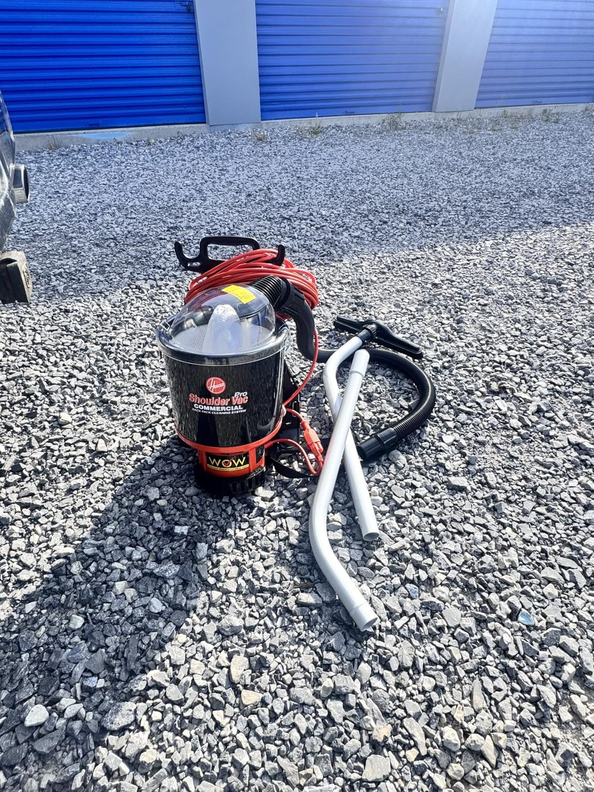 Hoover Commercial Shoulder Vac Pro Bagged Backpack Vacuum Cleaner | Lightweight, Chiropractic Design, HEPA Media Filtration, Corded Vacuum Cleaners for Commercial Use on Carpet and Hard Floors customer photo 2