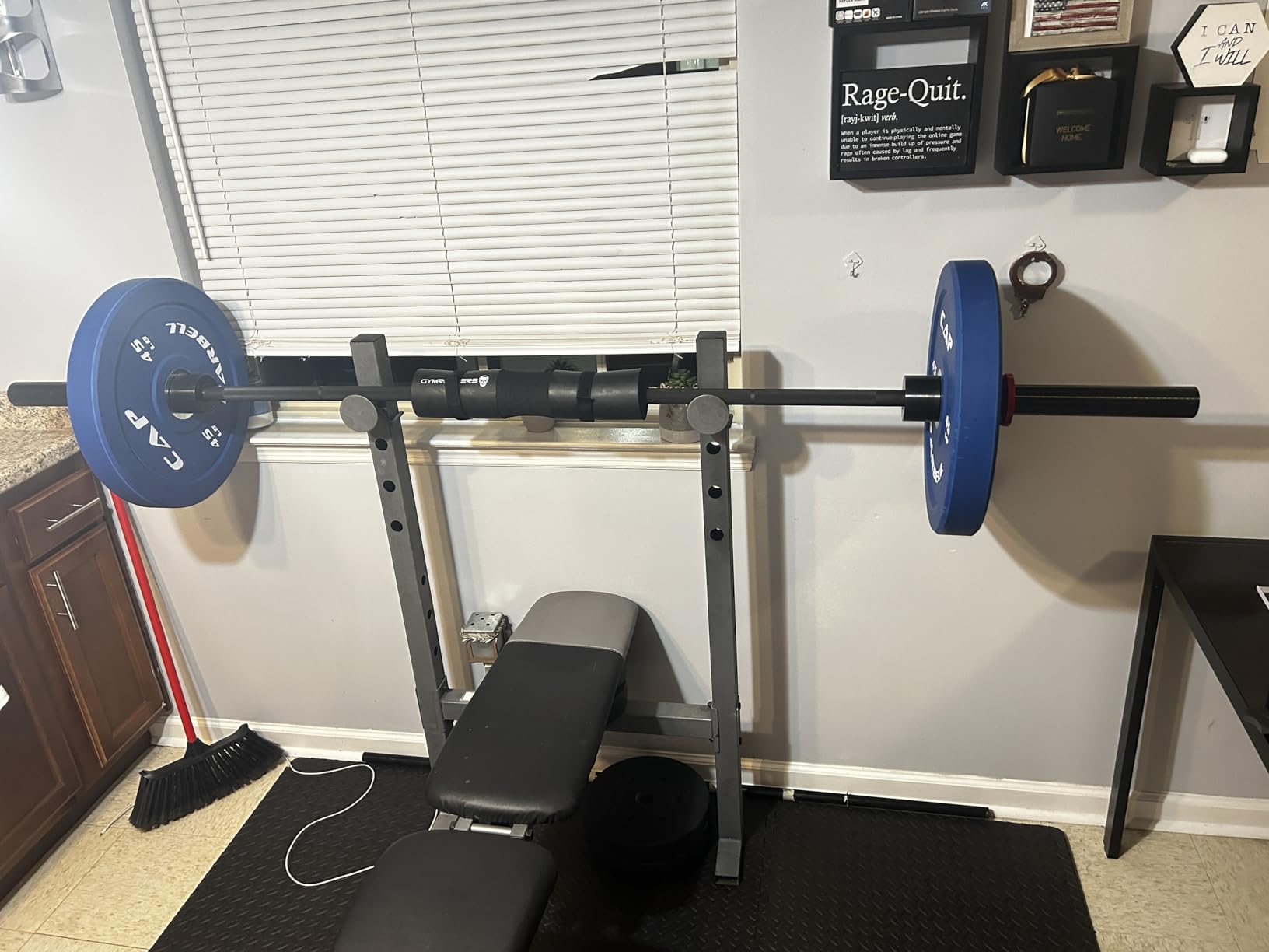 CAP Pro Series 7FT Olympic Barbell, Weightlifting Bar for Strength Training customer photo 2