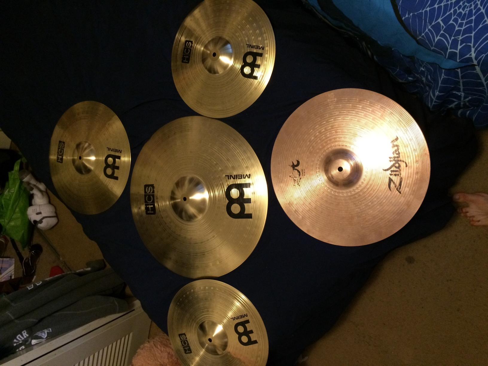 Meinl Cymbal Set Box Pack with 14