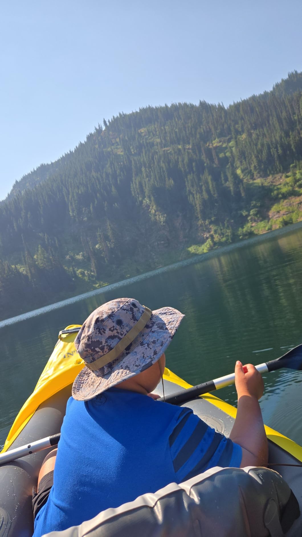 Intex 68307EP Explorer K2 Inflatable Kayak Set: Includes Deluxe 86in Aluminum Oars and High-Output Pump - SuperStrong PVC - Adjustable Seats with Backrest - 400lb Weight Capacity customer photo 1