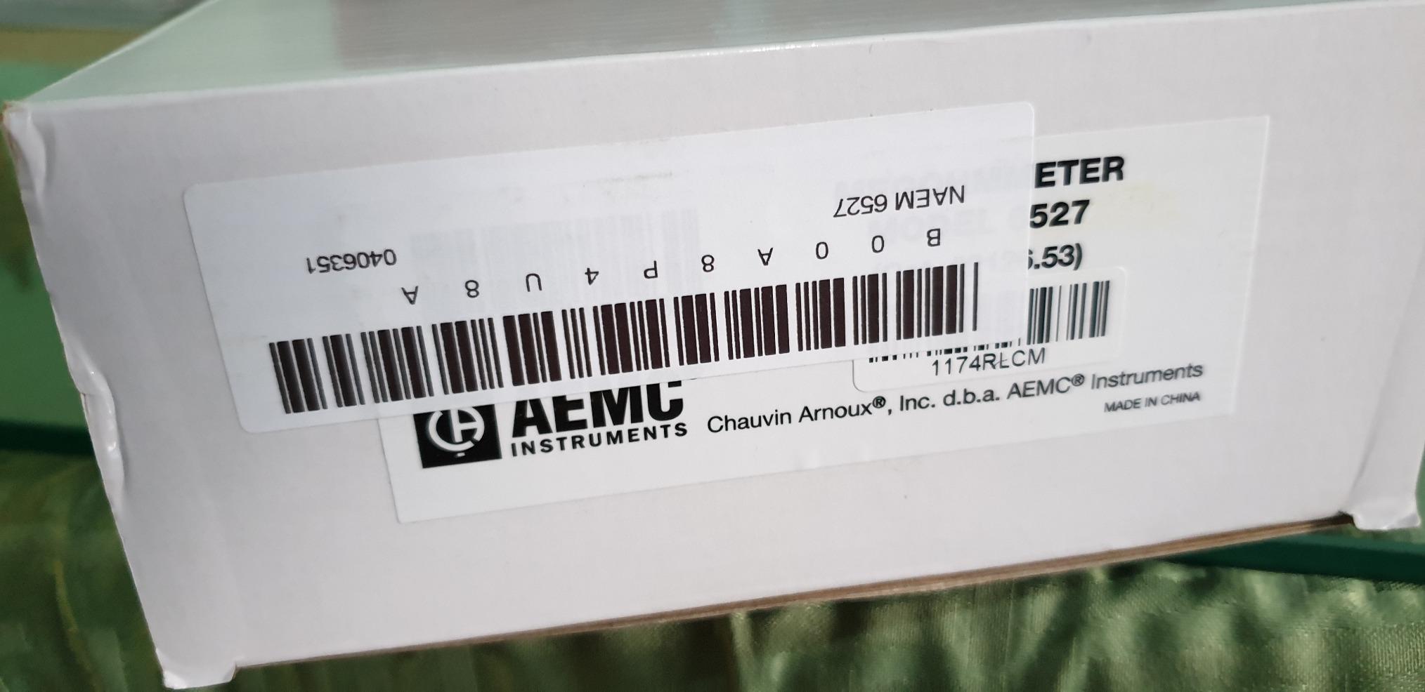 AEMC 2126.53 Digital Megohmmeter, 1000V, Black customer photo 1