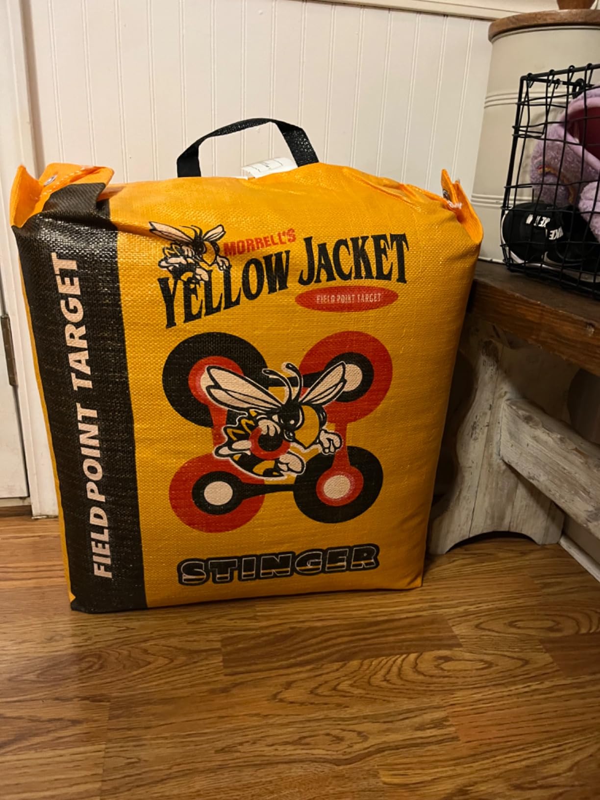 Morrell Yellow Jacket Stinger, Field Point Archery Target with 2 Shooting Sides & 10 Bullseyes - Portable Backyard Hunting Practice Bag with E-Z Tote Carrying Handle & Easy Arrow Removal customer photo 1