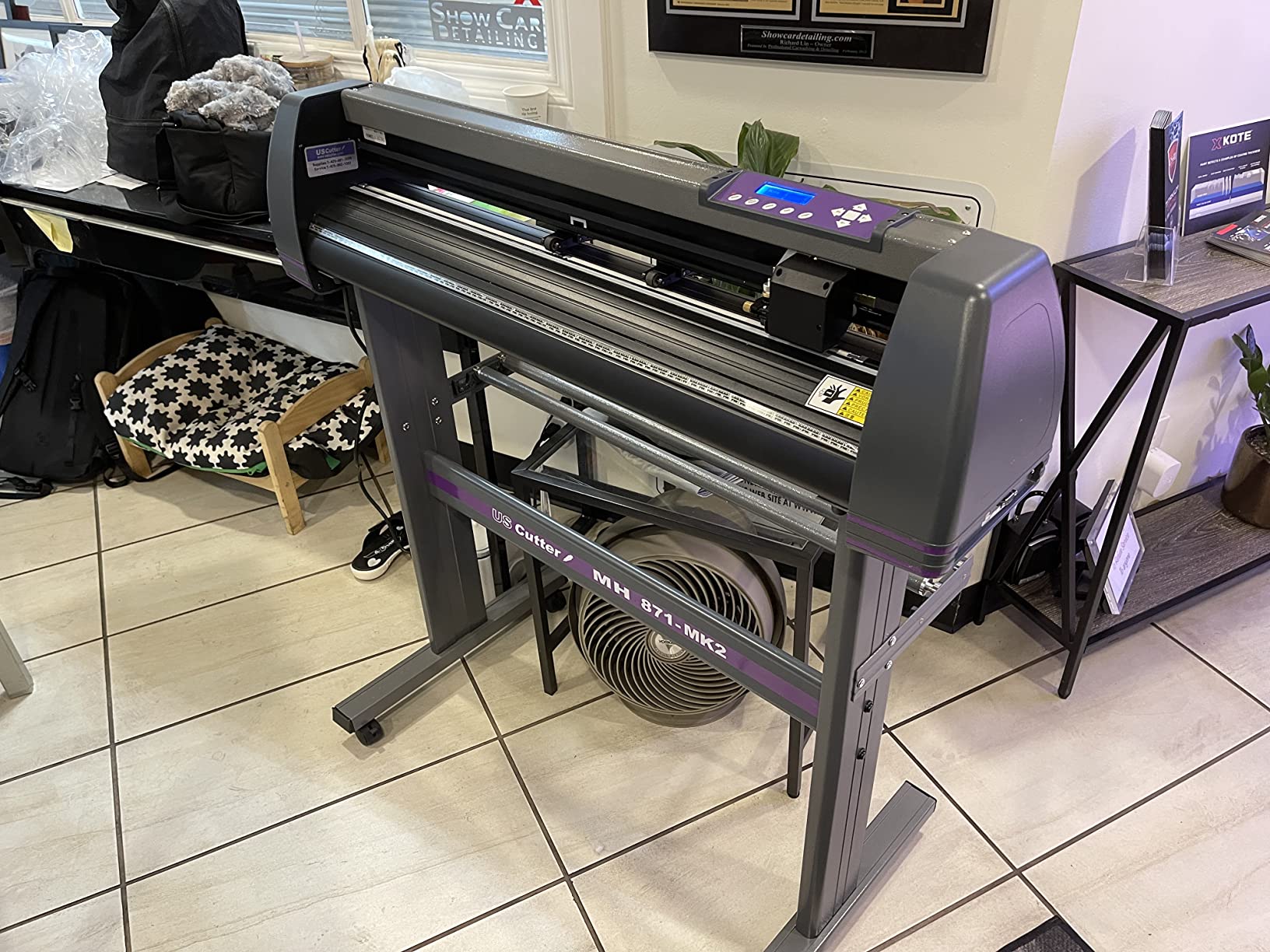 USCutter 34 inch MH 871 Vinyl Cutter Kit with Software, Free Video Training Course, Starter Signmaking Kit customer photo 1