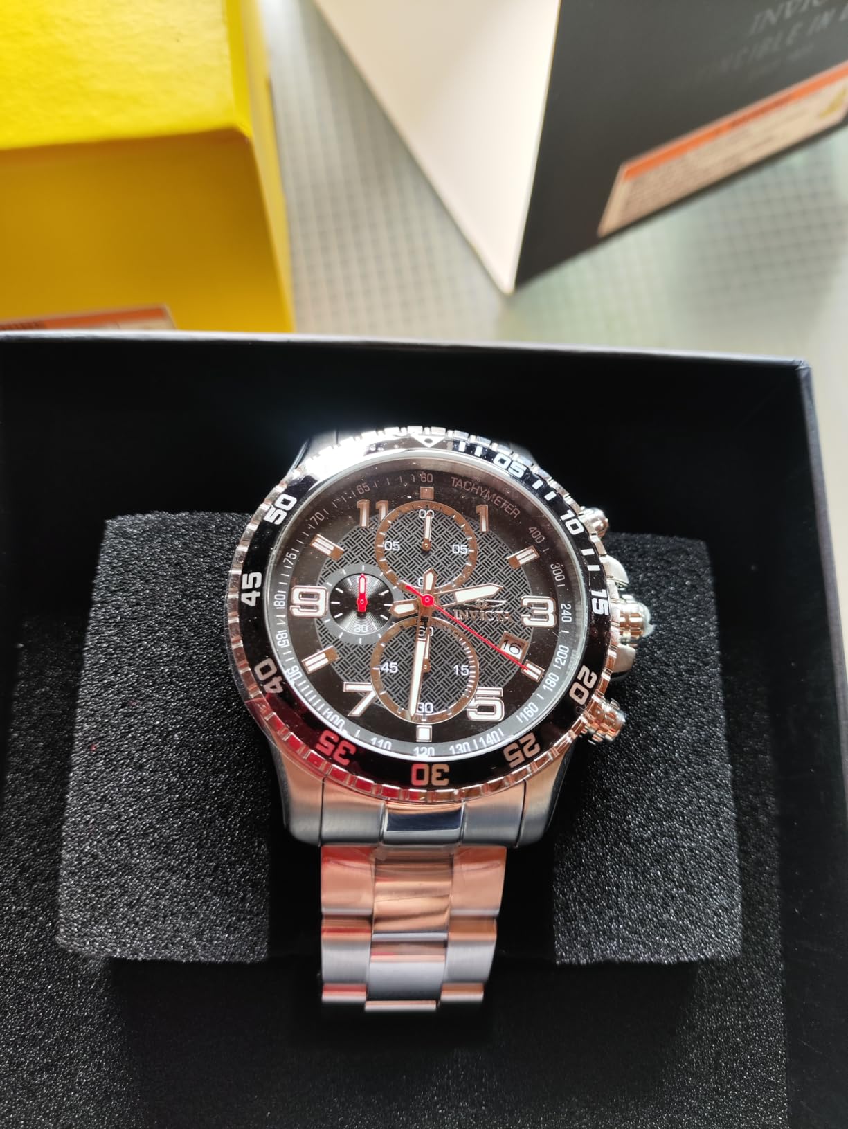 Invicta Specialty Stainless Steel Men's Quartz Watch - 45mm customer photo 1